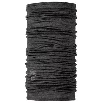 Scaldacollo Buff lana merino grigio