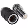 Set raccordi rapidi Alphacool BLH1A IG-IG con passaparete – coppia di raccordi rapidi per attacchi G½/G1/4