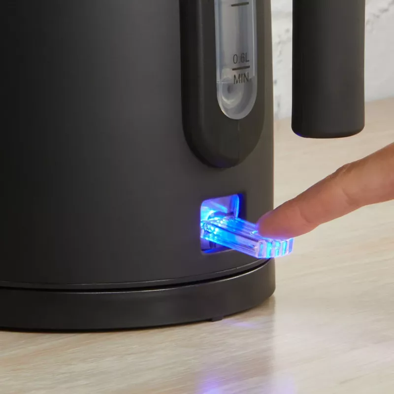 Bollitore Petra 1,7 l 3 kW nero opaco
