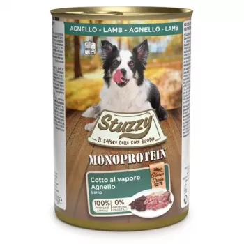 STUZZY Monoprotein agnello - cibo umido per cani - 400 g