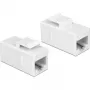 Modulo keystone DeLOCK 86379 angolare bianco RJ-45