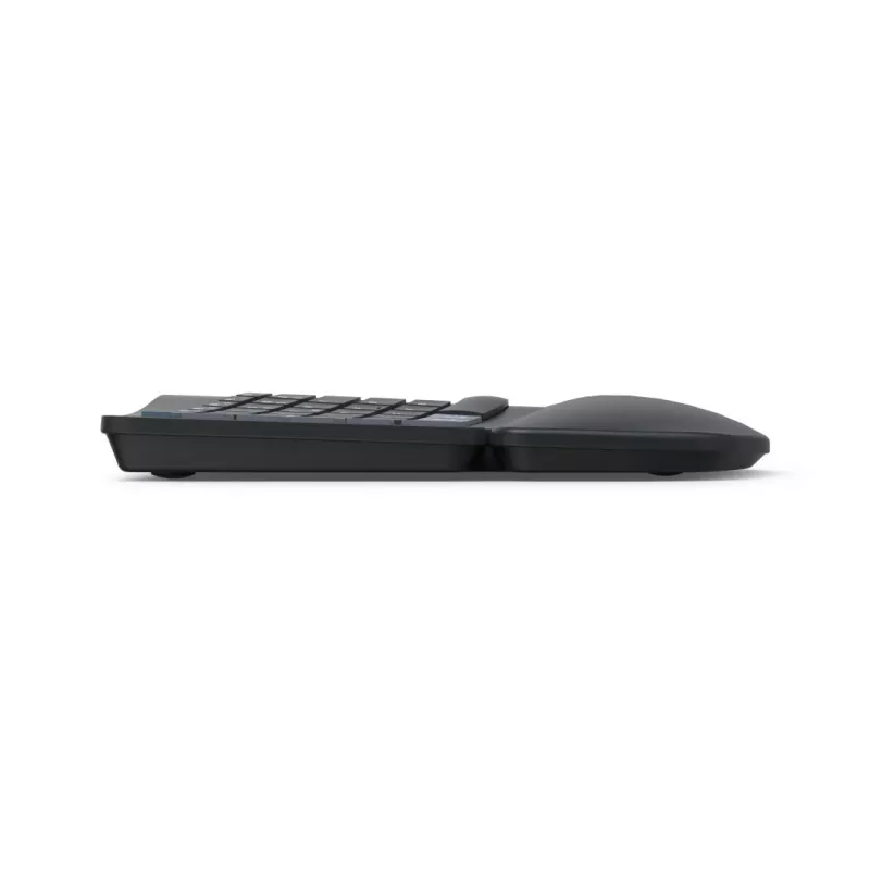 Tastiera ergonomica wireless HAMA WK-900 nero USB, layout compatto, connessione wireless