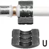 Yato PEX-AL-PEX pinza crimpatrice manuale con set da 8 ganasce