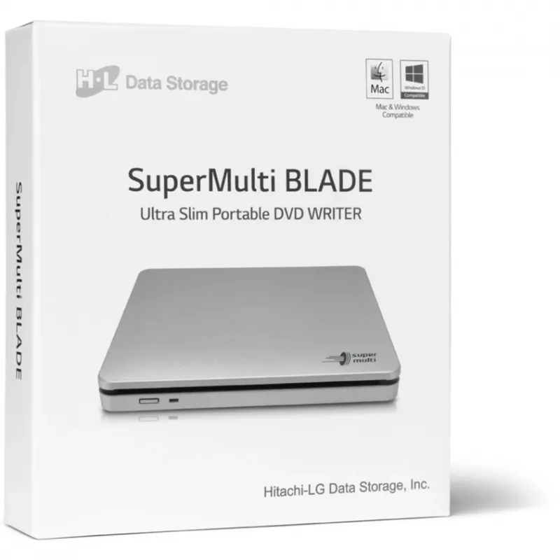 GP70NS50 SLIM, masterizzatore DVD esterno (argento, esterno, USB 2.0, 5,25)