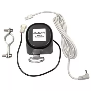 Shelly Plug & Play add-on manipolatore gas per GPL e CNG, nero/bianco