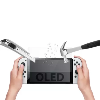 Subsonic Super Screen Protector vetro temperato per Nintendo Switch OLED