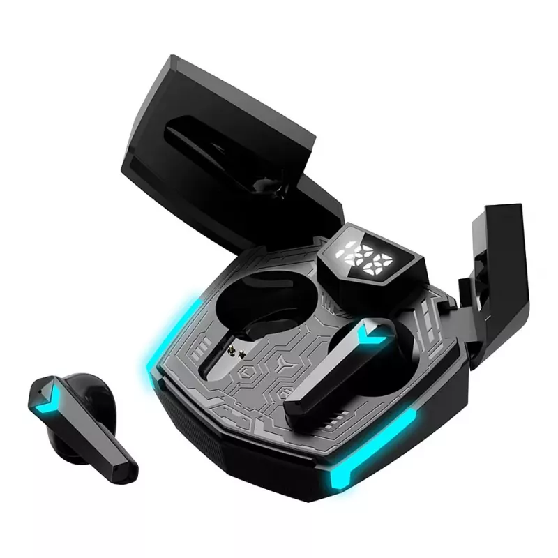 Canyon GTWS-2 Cuffie Wireless Ear-Hook Gaming USB Type-C Bluetooth Dock di ricarica Nero (CND-GTWS2B)