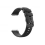 Cinturino in silicone FIXED per Huawei Band 8/9/10 – nero, cinturino sostituibile ipoallergenico