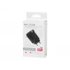 Caricabatterie da parete LCD presa USB + USB-Cx2 PD 65W GAN nero wattmetro