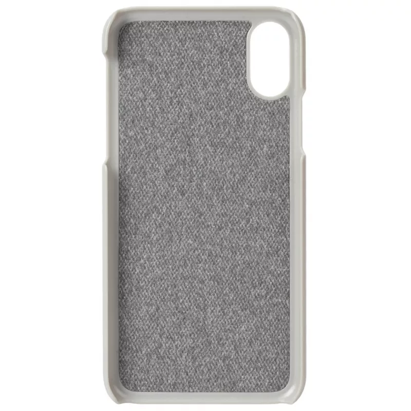 Cover Krusell Tanum iPhone XS Max 16,5 cm grigio