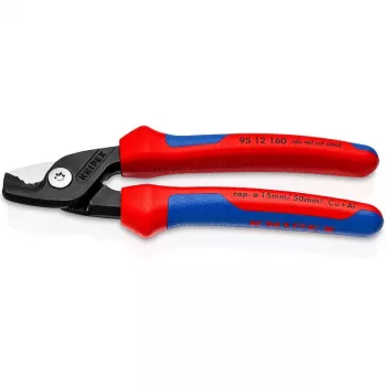 Tagliacavi Knipex StepCut nero blu rosso