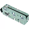 Astuccio morbido Herlitz Quattro Crazy Zebra poliestere nero verde bianco 215x70x80 mm
