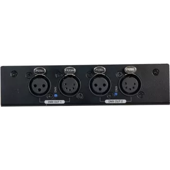 Splitter DMX EUROLITE DMX Split 2 3/5 pin — 1 ingresso su 2 uscite, supporta DMX a 3 pin e 5 pin