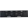 Splitter DMX EUROLITE DMX Split 2 3/5 pin — 1 ingresso su 2 uscite, supporta DMX a 3 pin e 5 pin