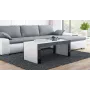 Tavolino Cama TESS120 BI/CZ / tavolino laterale / tavolino angolare tavolino forma rettangolare 2 gamba/e