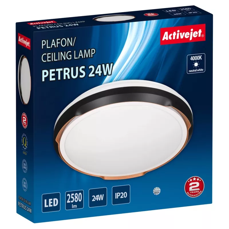Activejet plafoniera LED AJE-PETRUS 24W