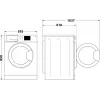 Lavatrice INDESIT MTWE81495WBPL 8 kg, 1400 giri/min, classe di efficienza energetica B