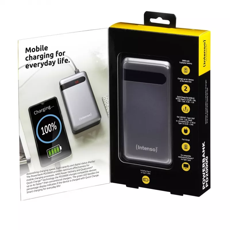 Powerbank portatile Intenso PD20000 20000 mAh