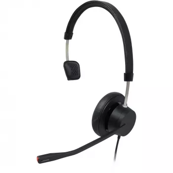 Cuffie mono con filo Plusonic X140_Mono – design on-ear leggero, alta qualità audio