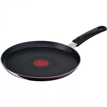 Padella per crepe Tefal Resist Intense D52210 rotonda 25 cm nero rosso