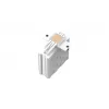 Dissipatore processore DeepCool AG400 WH ARGB 12 cm bianco