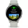 Garmin Venu 3S 3,05 cm (1,2 inch) AMOLED 41 mm digitale 390 x 390 pixel touchscreen grigio, argento Wi-Fi GPS (satellitare)