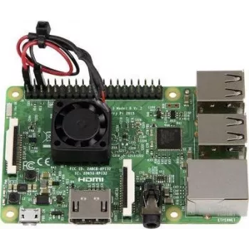 Kit di raffreddamento Joy-it Raspberry Pi® rb-heatsink2 Banana Pi, Cubieboard, pcDuino, Arduino, Raspberry Pi®, Raspberry Pi® 3 B, Rasp (rb-heatsink2)