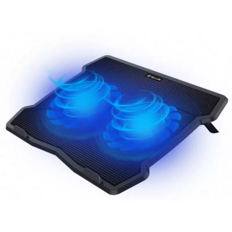 Tellur Cooling Pad Basic 15.6, 2 ventole, nero