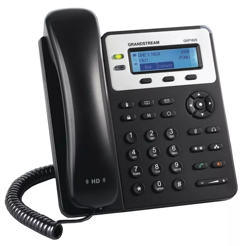 Grandstream Networks GXP1625 telefono DECT telefono nero