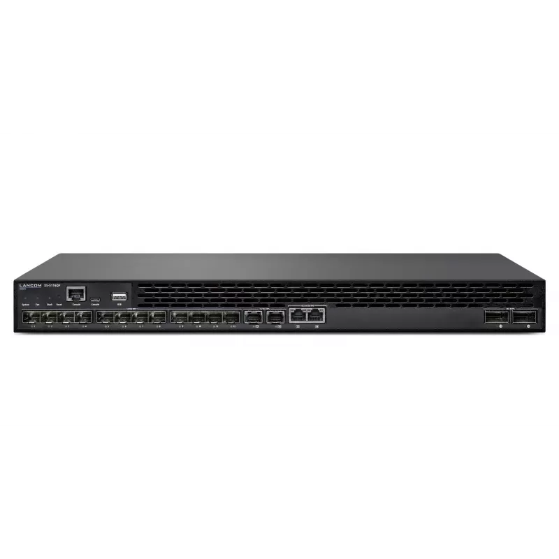 LANCOM XS-5116QF switch gestito L2/L3 10G Ethernet (100/1000/10000) 1U nero