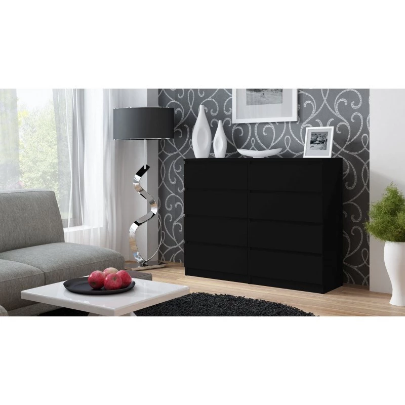 Cassettiera Topeshop M8 120 CZERŃ