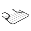 Struttura accessoria JATA HTEN2403 nero polipropilene acciaio inox