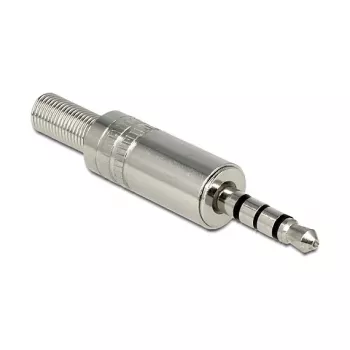Connettore per cavo DeLOCK 65546 3,5 mm argento