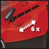 Tosaerba a batteria GE-CM 36/37 Li-Solo, 36 Volt (2x18 V) (rosso/nero, senza batteria e caricabatterie)