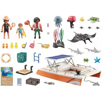 PLAYMOBIL® 71623 piattaforma barriera corallina