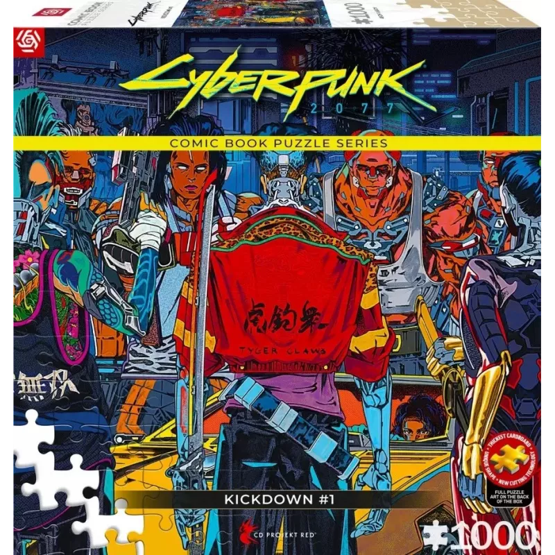 Good Loot Comic Book Puzzle: Cyberpunk 2077 Kickdown, 1000 pezzi