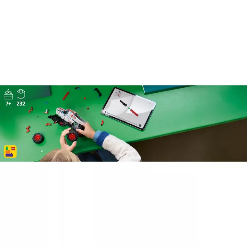 LEGO TECHNIC 42200 Monster Jam™ ThunderROARus™ con motore a ritorno