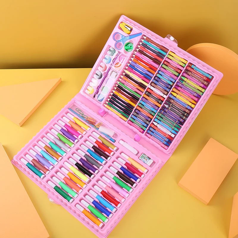 Extralink set per pittura, set artistico da 150 pezzi