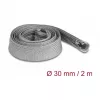 Guaina intrecciata DeLOCK 20831 2m x 30mm grigio