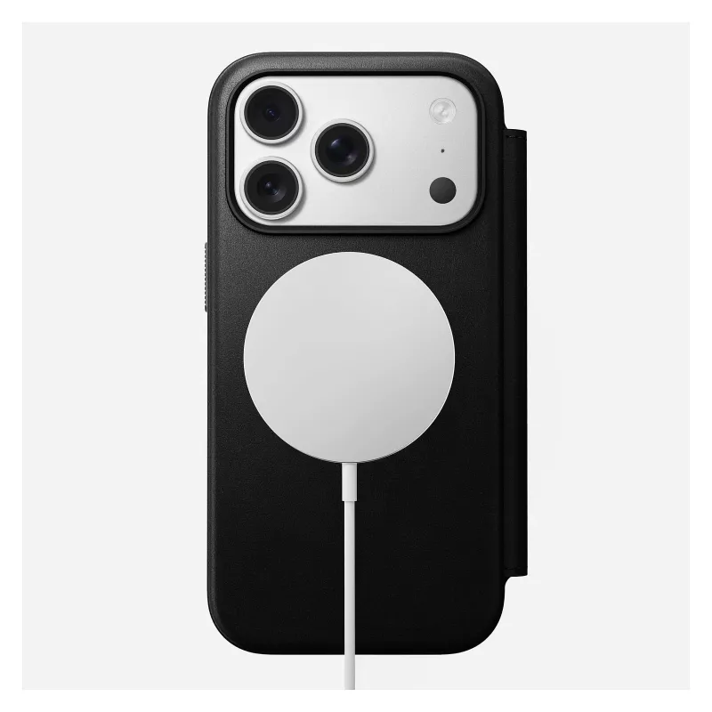 Custodia per cellulare in pelle Nomad Modern Leather Folio Cover per iPhone 17 Pro, 16 cm (6,3