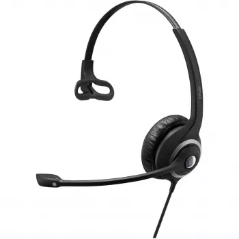 EPOS I SENNHEISER IMPACT SC 238 - Serie 200 - headset - on-ear - con filo - Easy Disconnect - nero, argento (1000657)