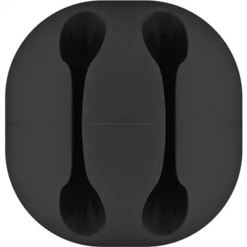 Clip per cavi Goobay 70683 scrivania parete nero 5 pezzi