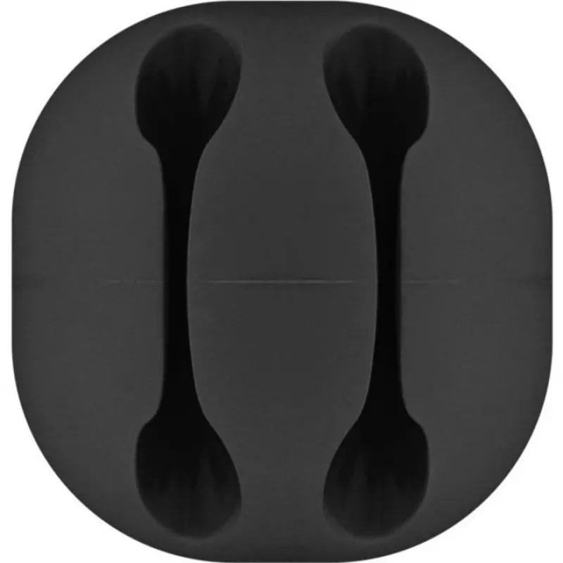 Clip per cavi Goobay 70683 scrivania parete nero 5 pezzi