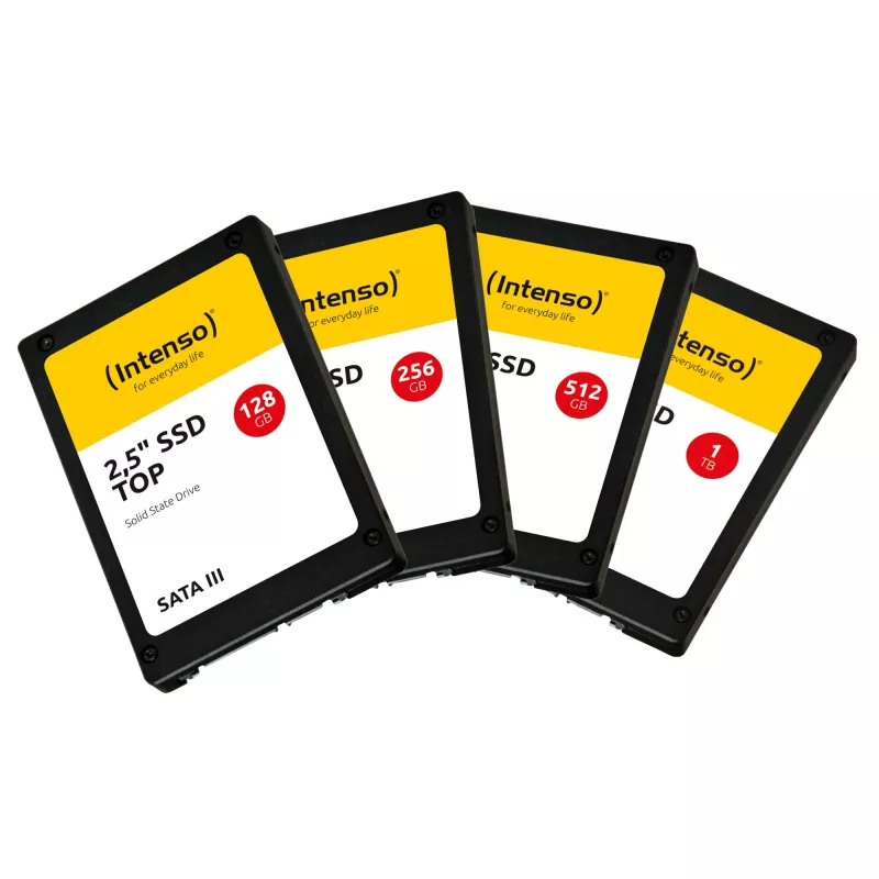 Intenso SSD||256GB|SATA 3.0|SLC|velocità di scrittura 500 MBytes/sec|velocità di lettura 520 MBytes/sec|2,5|3812440