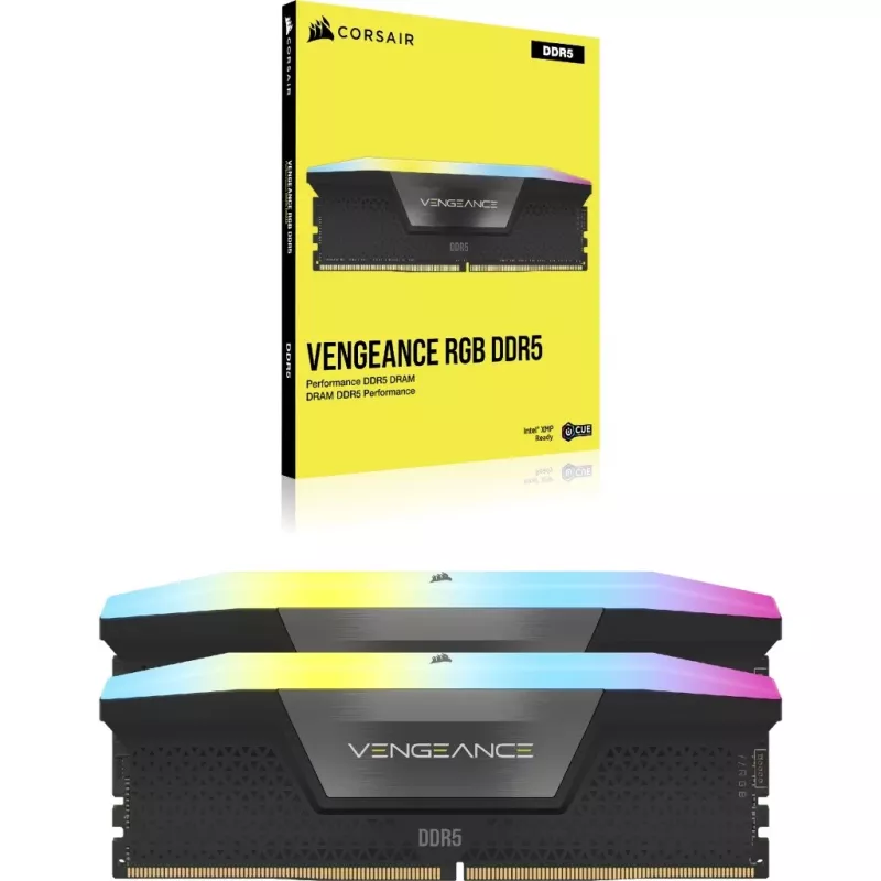 Memoria DDR5 Vengeance RGB 96 GB / 6400 (2 × 48 GB) CL32