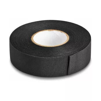 Nastro in tessuto DeLOCK 25 m x 25 mm infrangibile autoadesivo nero