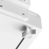 Supporto per CPU MACLEAN MC-116W, design regolabile in altezza e orientabile per il montaggio sottoscrivania