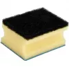 Spugna VILEDA rettangolare in fibra, lavaggio a mano, giallo/nero/blu, confezione da 3