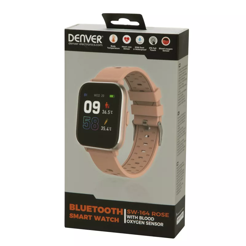 DENVER SW-164 - oro rosa - orologio smart