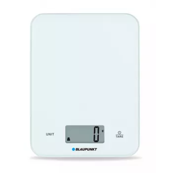 Bilancia da cucina BLAUPUNKT FKS401 — bianca, max. 10 kg, precisione 1 g, comandi touch
